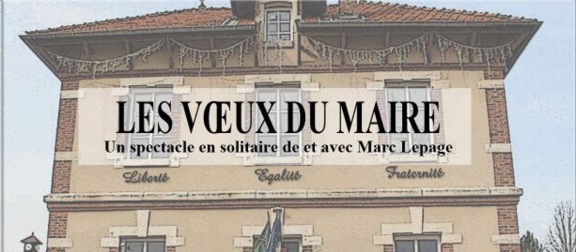 Affiche vœux Titre